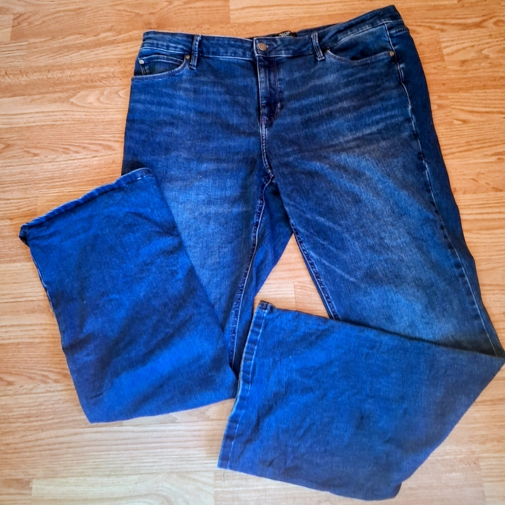 Simply Vera, Vera Wang, Womens Plus Blue Jeans, Sz 18R